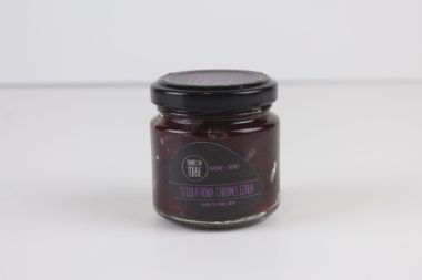 Karamellisiertes Chutney mit roten Zwiebeln