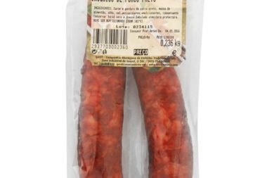 "Chourico" Schwarzes Schweinefleisch