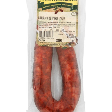 "Chourico" Schwarzes Schweinefleisch