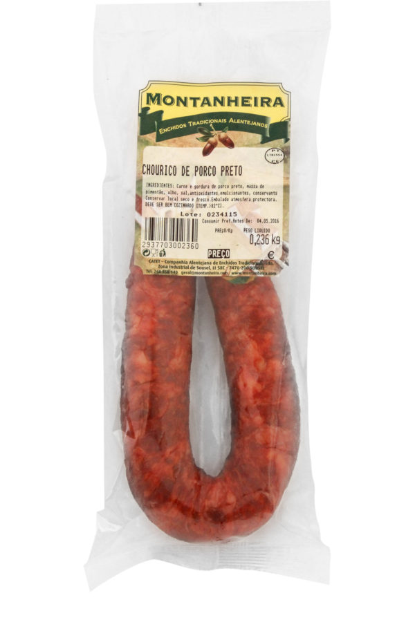 "Chourico" Schwarzes Schweinefleisch