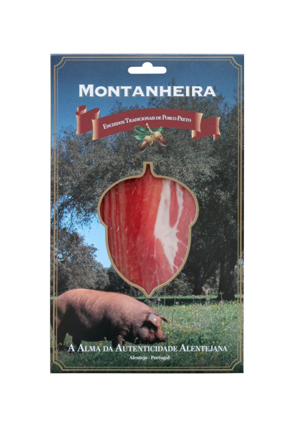 "Presunto" geschnittenes schwarzes Schweinefleisch